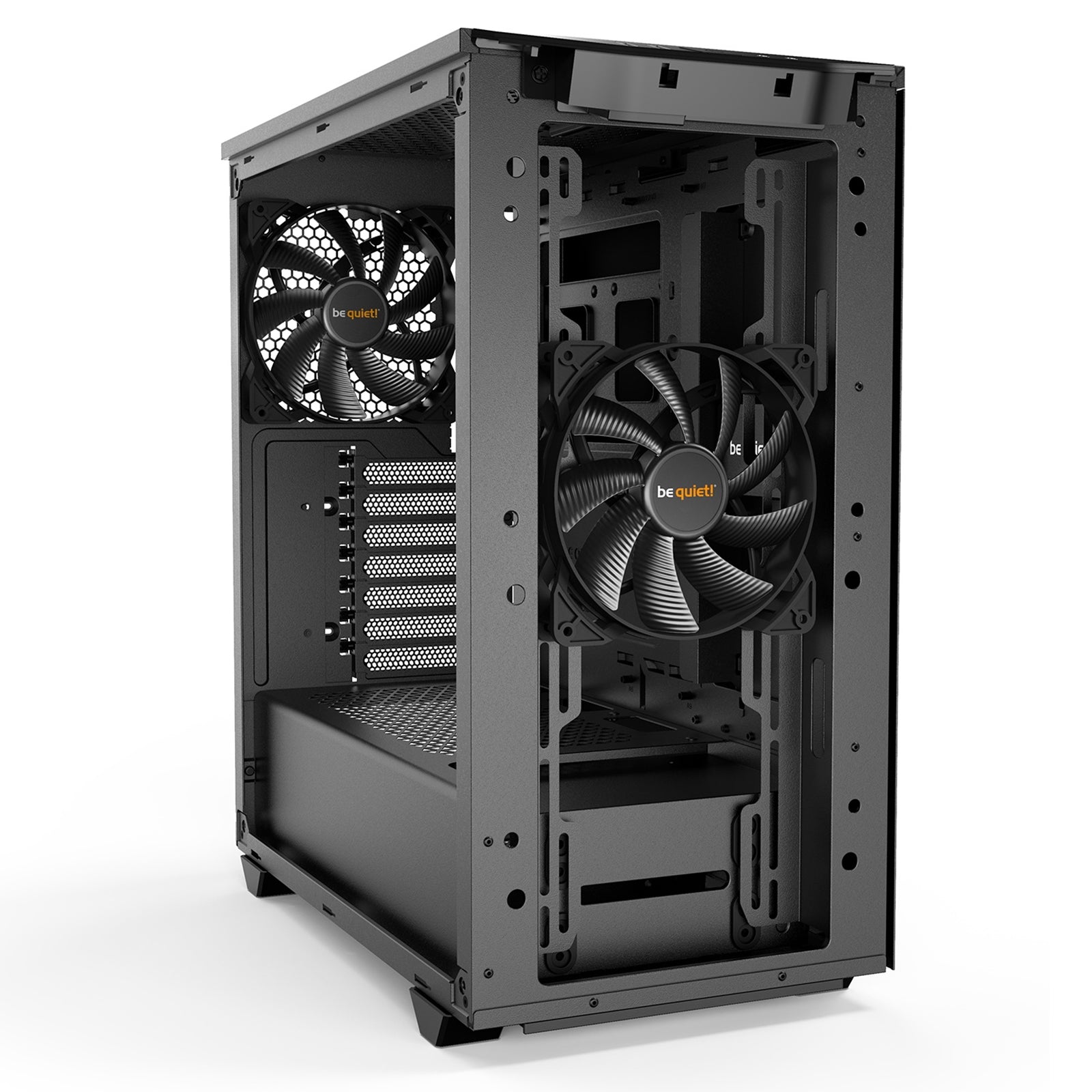 Be Quiet! Pure Base 500 Gaming Case with Window, ATX, 2 x Pure Wings 2 Fans, PSU Shroud, Black