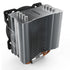 be quiet! Pure Rock 2 Fan CPU Cooler, Universal Socket, Pure Wings 2 120mm PWM Black Cooling Fan, 1500RPM, 4 Heat Pipes, 150W TDP, Asymmetrical Construction to Avoid Blocking Memory Slots, Intel LGA 1700 & AMD AM5 Compatible