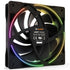 be quiet! Light Wings PWM High Speed Addressable RGB Fan, 120mm, 2500RPM, 4-Pin PWM Fan & 3-Pin ARGB Connectors, Black Frame, Black Blades, ARGB Lighting on Front & Rear