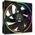 be quiet! Light Wings PWM Addressable RGB Fan Pack, 120mm, 1700RPM, 4-Pin PWM Fan & 3-Pin ARGB Connectors, Black Frame, Black Blades, ARGB Lighting on Front & Rear, Addressable RGB Hub Included