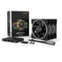 be quiet! Light Wings PWM Addressable RGB Fan Pack, 120mm, 1700RPM, 4-Pin PWM Fan & 3-Pin ARGB Connectors, Black Frame, Black Blades, ARGB Lighting on Front & Rear, Addressable RGB Hub Included