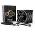 be quiet! Light Wings PWM Addressable RGB Fan Pack, 140mm, 1500RPM, 4-Pin PWM Fan & 3-Pin ARGB Connectors, Black Frame, Black Blades, ARGB Lighting on Front & Rear, Addressable RGB Hub Included