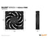 be quiet! Silent Wings 4 PWM Black Fan, 120mm, 1600RPM, 4-Pin PWM Fan Connector, Black Frame, Black Blades, Optimized Fan Blades for High End Performance, 2 Mounting Options