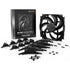 be quiet! Silent Wings Pro 4 PWM Black Fan, 140mm, 2400RPM, 4-Pin PWM Fan Connector, Black Frame, Black Blades, Optimized Fan Blades for the Highest Performance for Radiators & Heat Sinks, 3 Mounting Options, 3 Speed Switch