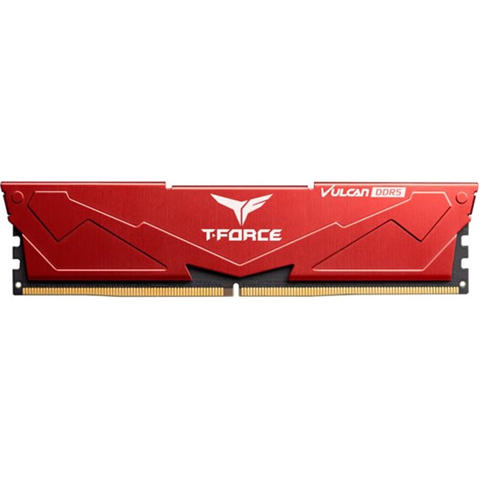 TeamGroup T-Force VULCAN Red DIMM Kit 64GB (2 x 32GB), DDR5 6000MHz System Memory