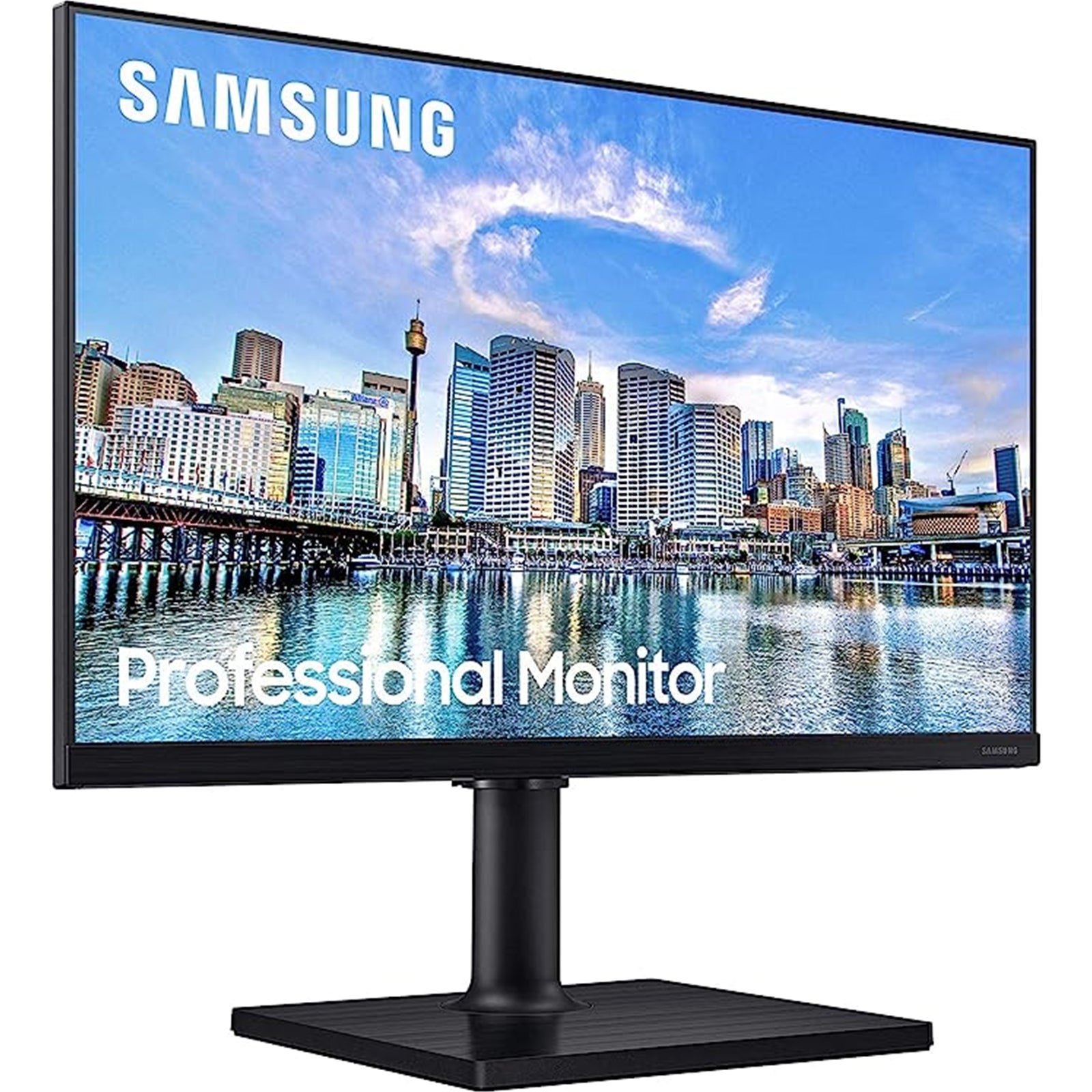 Samsung F22T450FQR 22 Inch IPS Monitor, 1920 x 1080 Full HD (1080p), 75 Hz, 250cd/m, 5 ms, 2xHDMI, DisplayPort, USB-Hub, Freesync, Height Adjustable