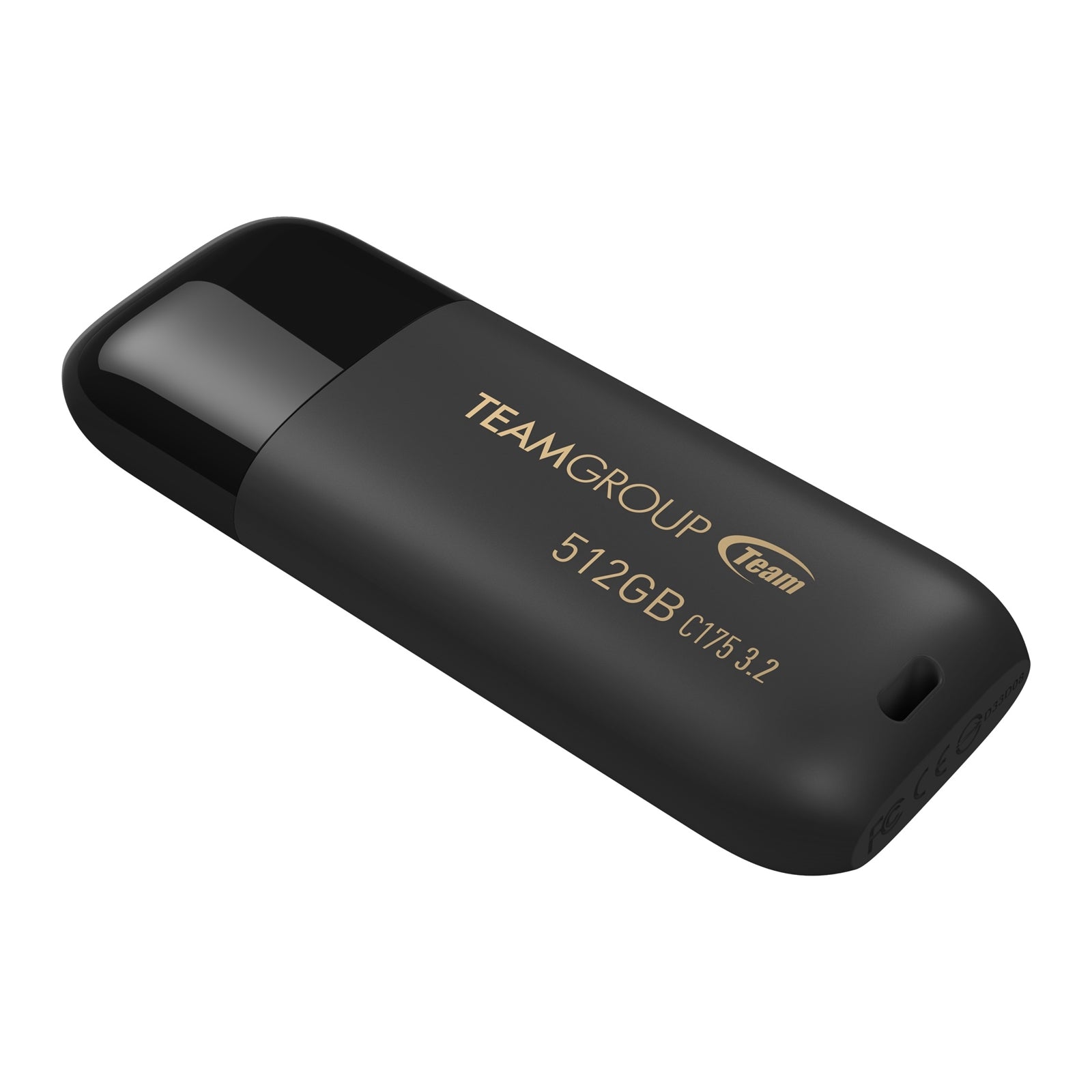 Team C175 512GB USB 3.2 Black USB Flash Drive