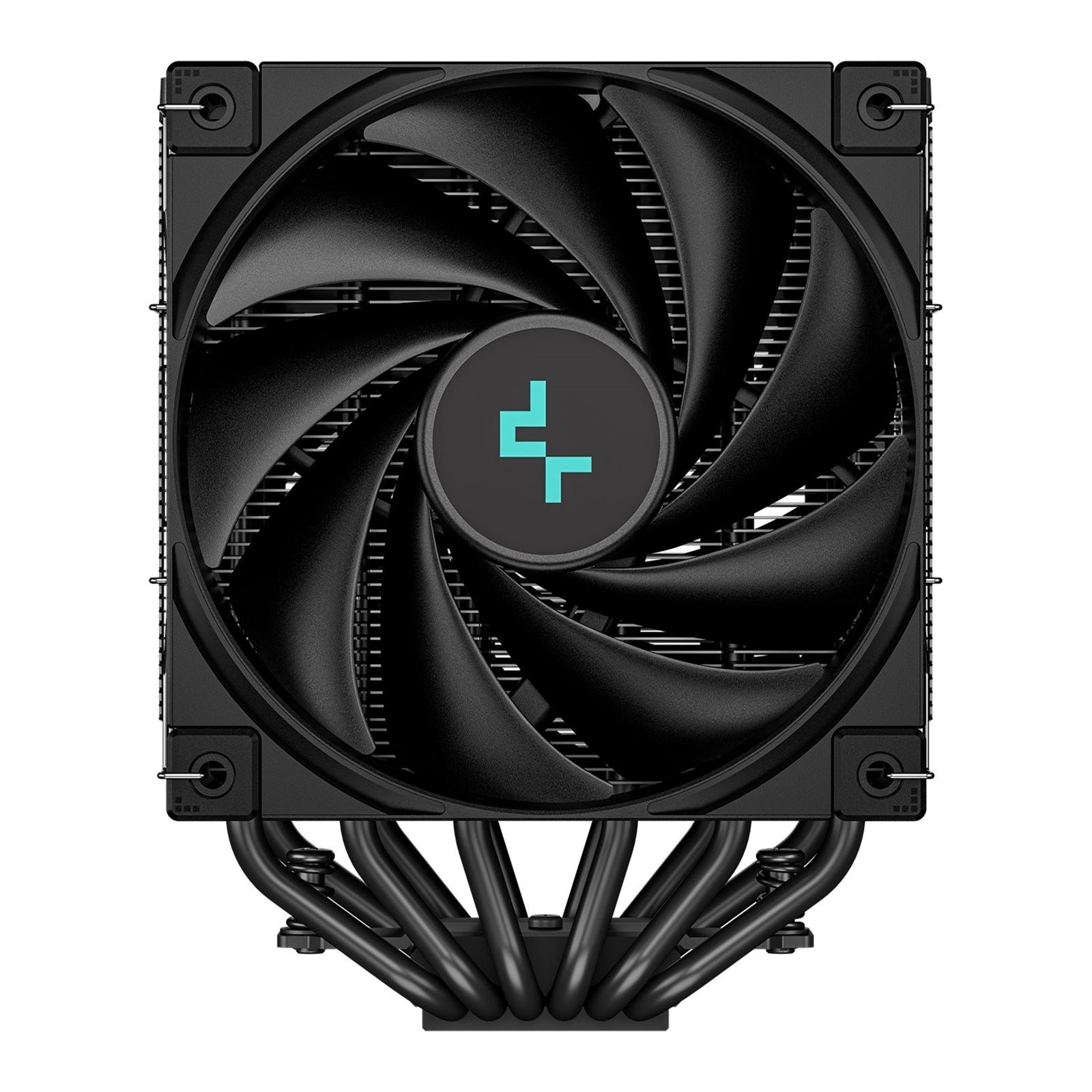 DeepCool AK620 ZERO DARK CPU Cooler, 2x120mm Fan, 1850rpm, 68.99 CFM, PWM, Aluminium Fins, Copper Heatpipes, Intel/AMD