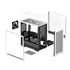 DeepCool CH370 WH, White, Mini Tower Chassis w/ Tempered Glass Window, 1x 120mm Fan, 2x USB 3.0, mATX/mITX