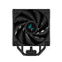 DeepCool AK400 Zero Dark Fan CPU Cooler, Universal Socket, High Performance 120mm Silent Hydro Bearing PWM Black Fan, 1850RPM, 4 Heat Pipes, Unique Matrix Fin Design, All Black, Intel LGA 1700 Bracket Included