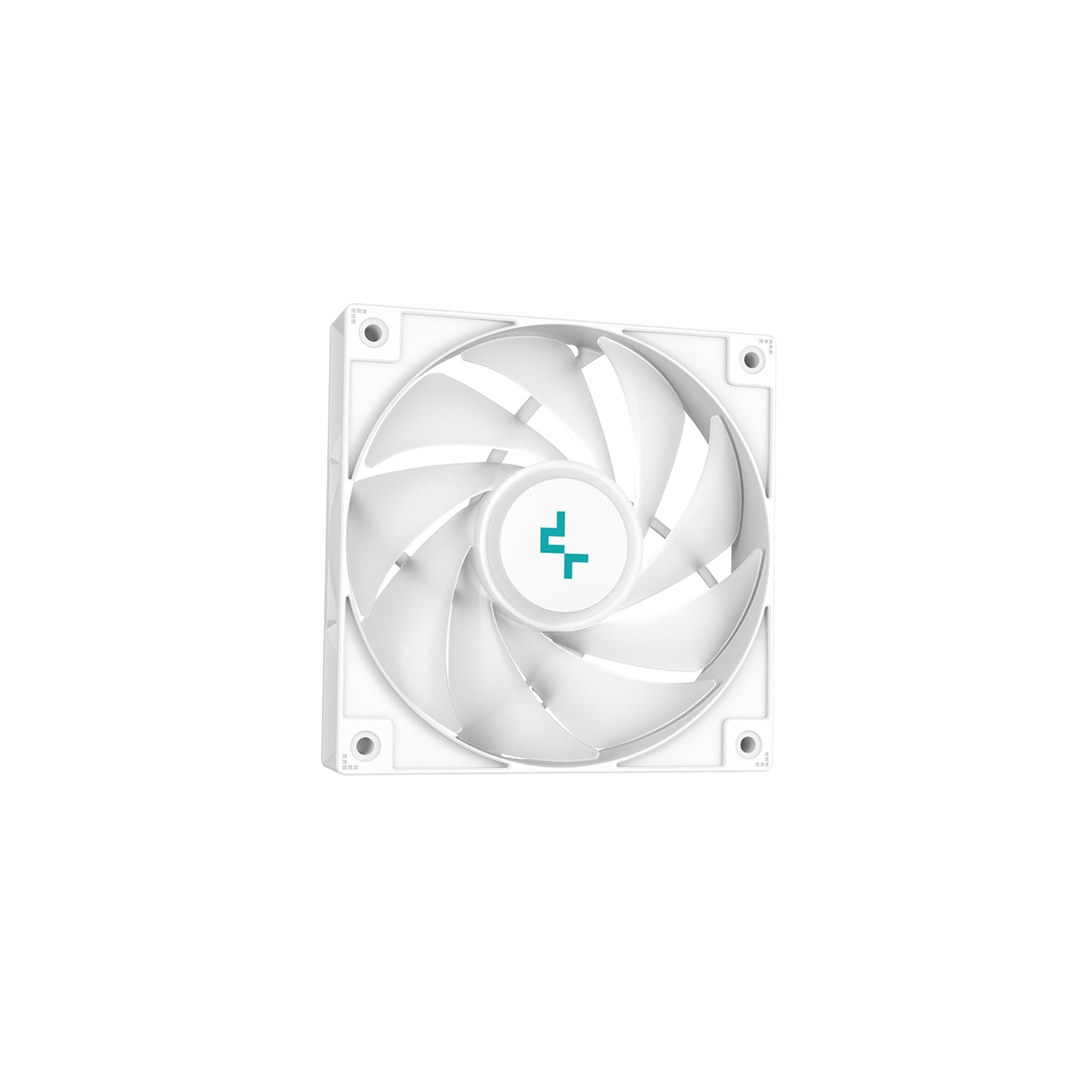 DeepCool LS520 SE WH All In One Liquid CPU Cooler, White, ARGB LED Lighting, 2x 120mm PWM Fans, 240mm Radiator,Intel/AMD