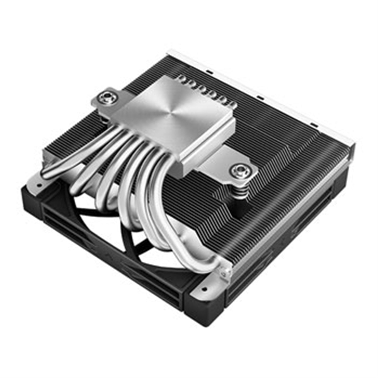 DeepCool AN600 Low-Profile CPU Cooler, 1x 120mm  PWM Fans, Aluminium Fins, Copper Base, 6x Heatpipes, Intel/AMD