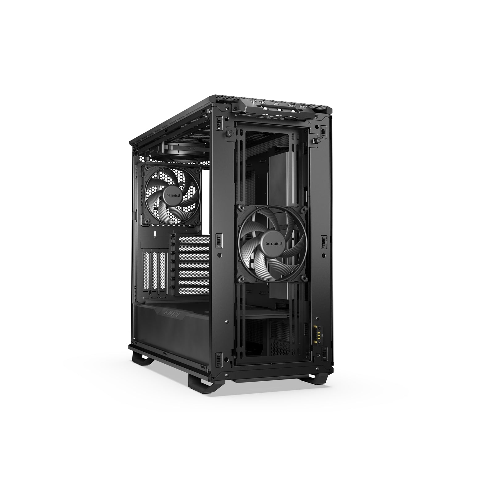 be quiet! Dark Base 701 Full Tower Gaming PC Case, Black, 3 pre-installed Silent Wings 4 140mm PWM high-speed fans, ARGB lighting with integrated ARGB controller, 3-year manufacturer's warranty