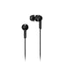 Genius HS-M300 In-Ear Headphones with In-Line Controller and Mic, Black