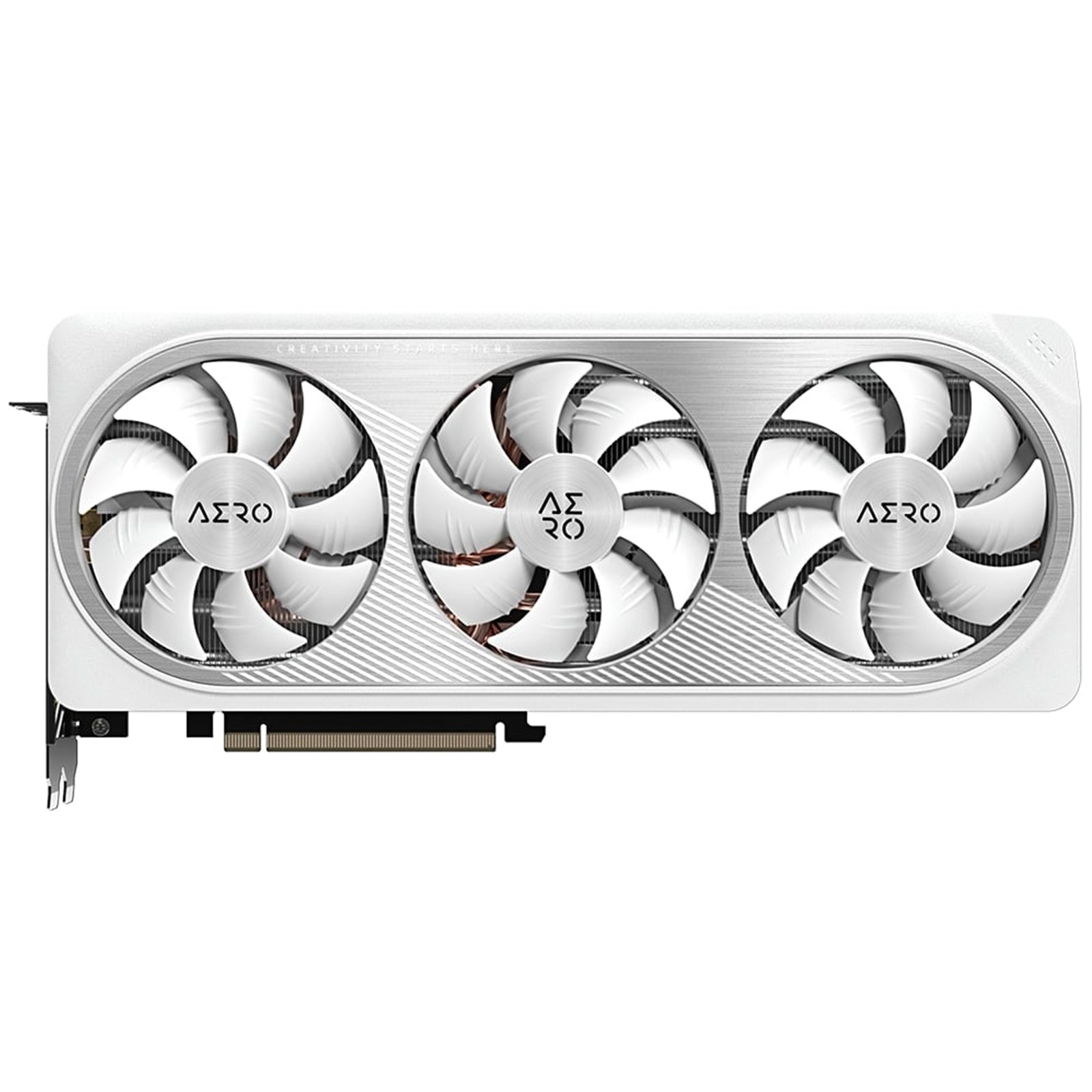 Gigabyte NVIDIA GeForce RTX 4070 SUPER AERO OC 12G Graphics Card, 12GB GDDR6X, 7168 CUDA Cores, 2565 MHz Core Clock, Triple Fan, White, RGB, 3x DisplayPorts / 1x HDMI Port