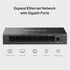 Mercusys MS108GS 8 Port Gigabit Ethernet Network Switch Steel Case