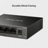 Mercusys MS105GS 5 Port Gigabit Ethernet Network Switch Steel Case