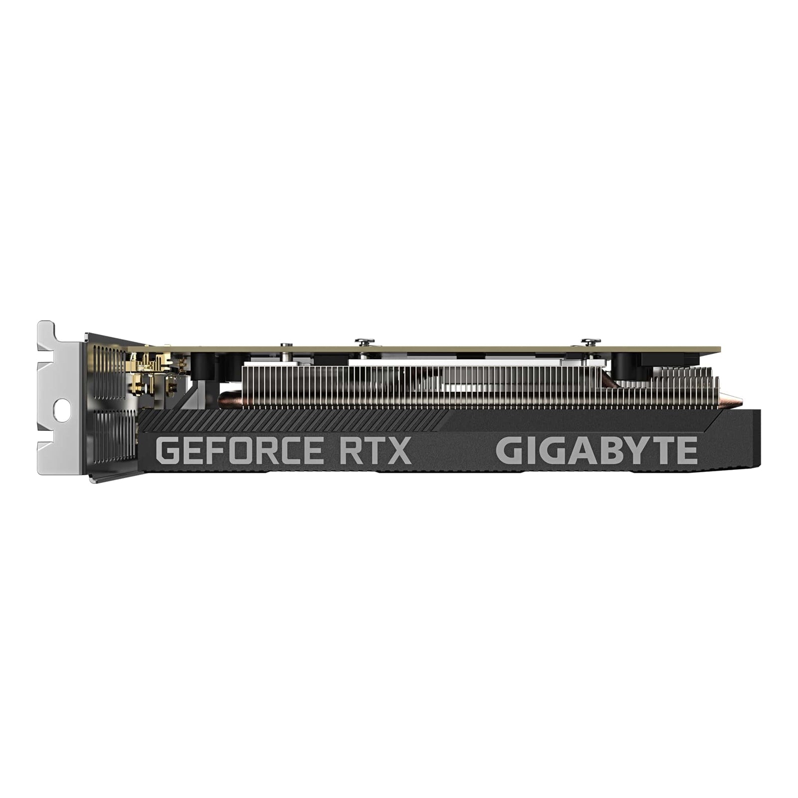 Gigabyte NVIDIA GeForce RTX 3050 OC Low Profile 6G Graphics Card, 6GB GDDR6, 2304 CUDA Cores, 1477 MHz Core Clock, Dual Fan, 2x DisplayPorts / 2x HDMI Ports