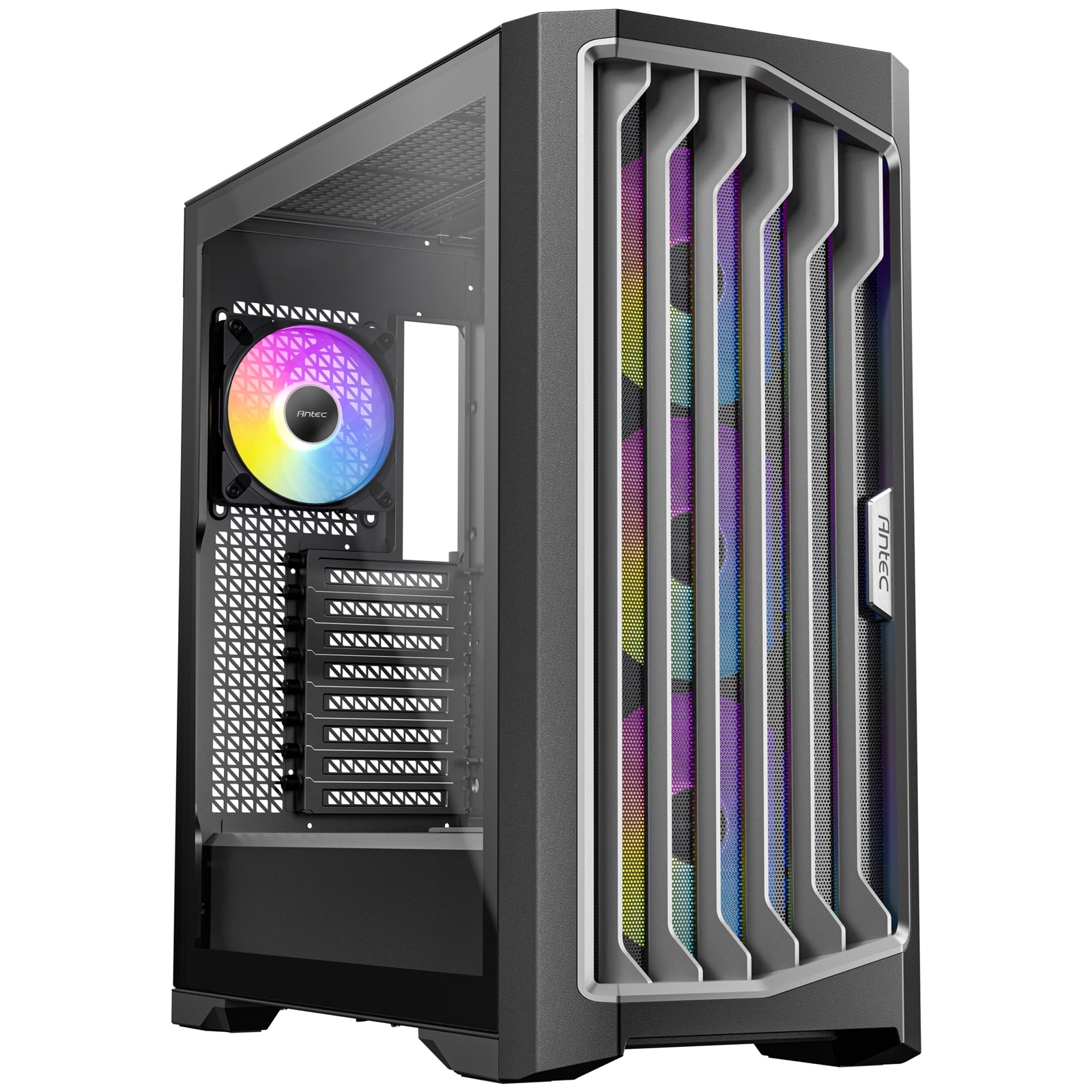 Antec Performance 1 FT ARGB Full Tower Tempered Glass PC Gaming Case - High-Airflow, E-ATX Compatible, with RGB Fans | 3 x 140mm ARGB Fans, Tool-Free Access, Dual 360mm Radiator Support, and Superior Cable Management