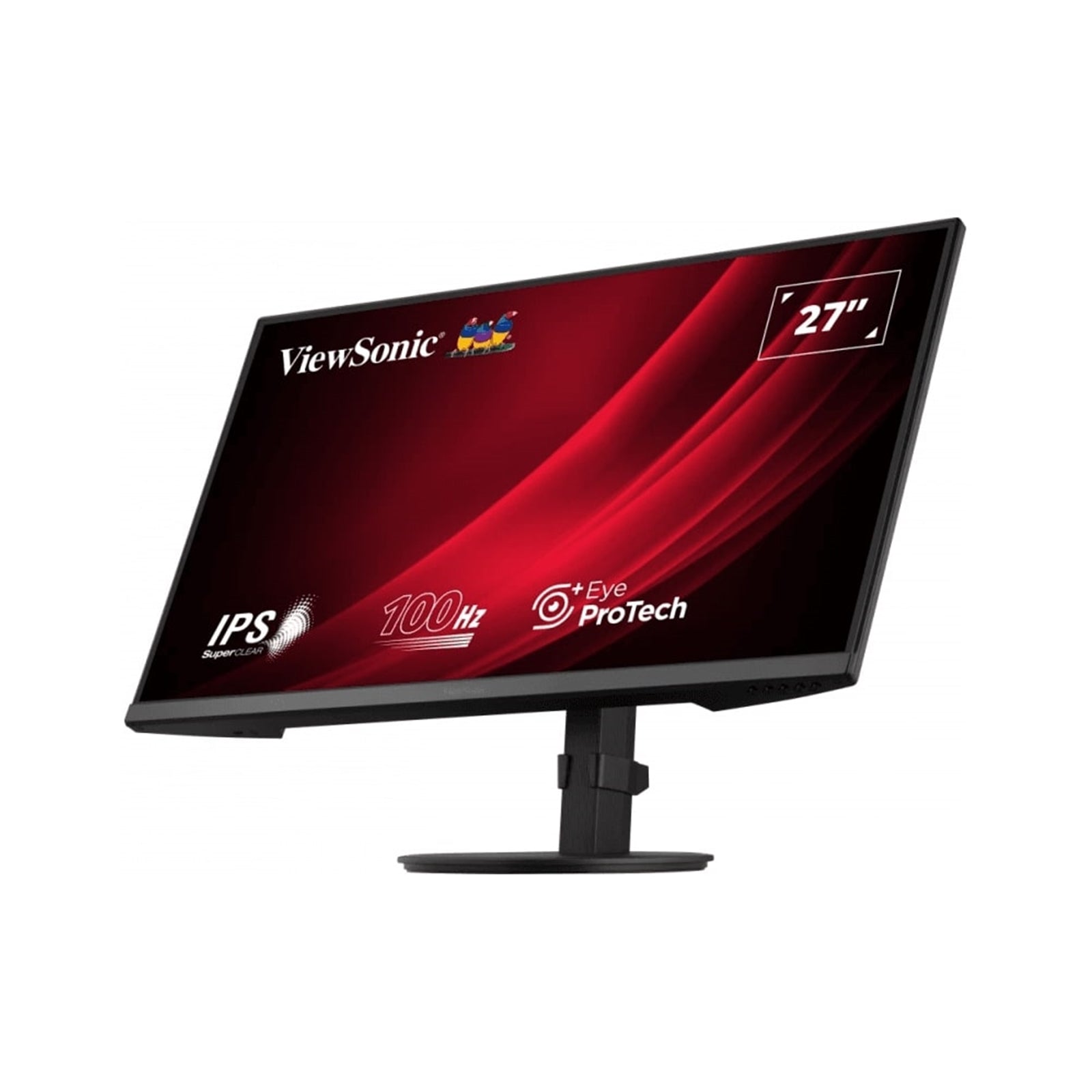 ViewSonic VG2708A 27 Inch IPS Monitor, Full HD, 5ms, 100Hz, USB Hub, Display Port, HDMI, VGA, Height Adjust, Swivel, Pivot, Speakers