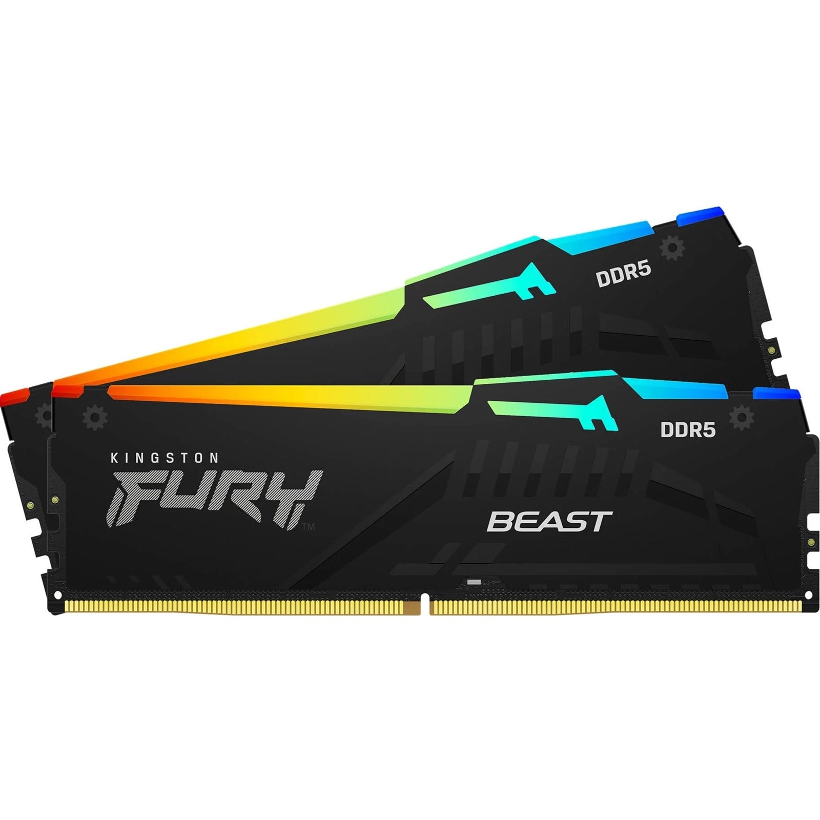 Kingston FURY Beast KF556C40BBAK2-64 64GB (2x32GB) System Memory, DDR5, 5600MHz, Black, 288 Pin, AMD EXPO Certified