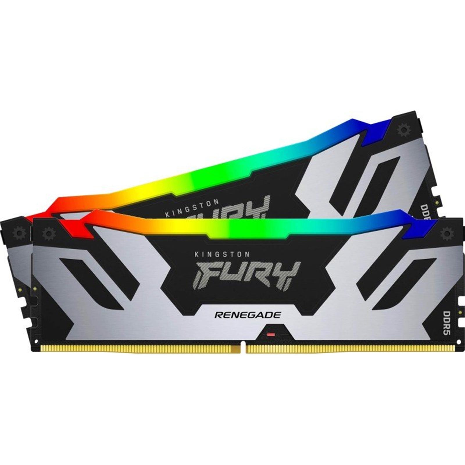 Kingston FURY Renegade RGB KF560C32RSAK2-96 96GB (48GB x2) DDR5 6000MT/s Silver/Black DIMM [XMP]