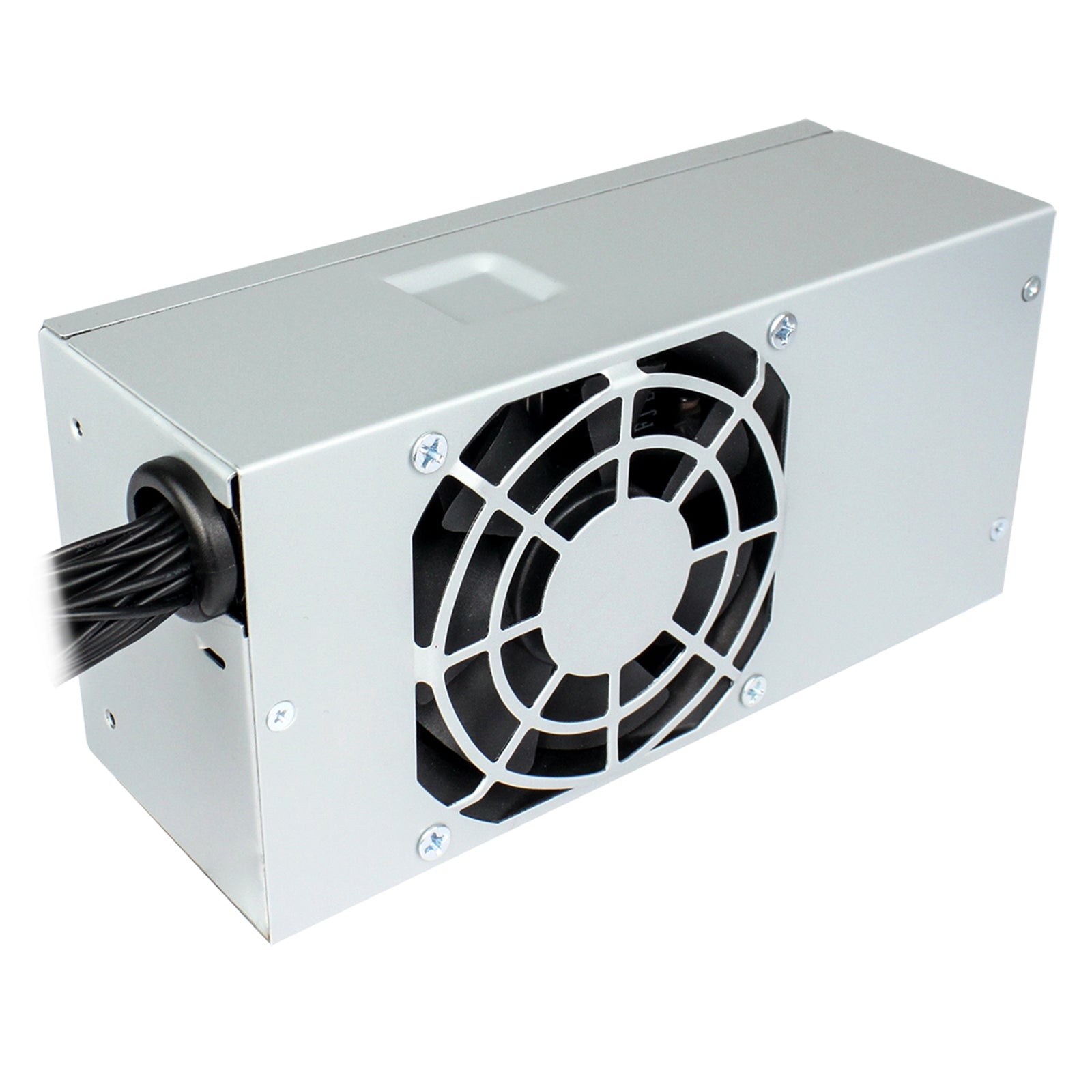 CIT 300W TFX-300W Silver Coating Power Supply, Low Noise 8cm Fan with intelligent fan speed control, Support standard TFX form factor