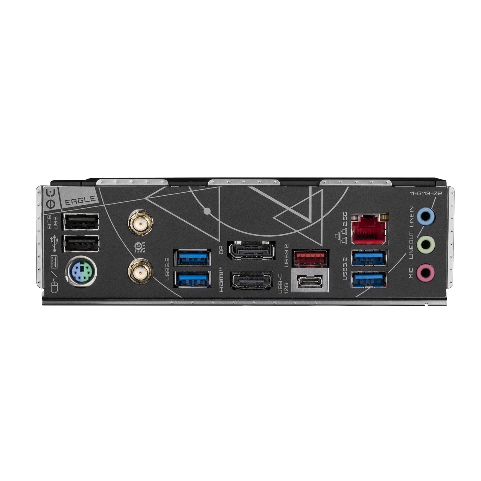 Gigabyte Z790 EAGLE AX Intel 1700 Socket Motherboard, ATX, 4x DDR5 Slots, 3x M.2 Sockets, 2x USB-C Port, Fitted I/O Shield, 2.5GbE LAN, Wi-Fi 6E, 1x DisplayPort / 1x HDMI Port