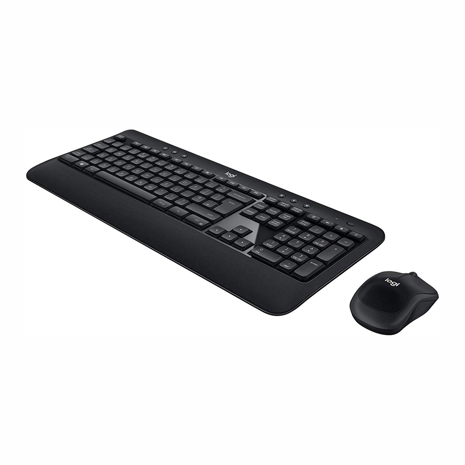 Logitech K540e Advanced Combo Wireless Keyboard and 3 Button Ambidextrous Scroll Mouse Unified Nano USB