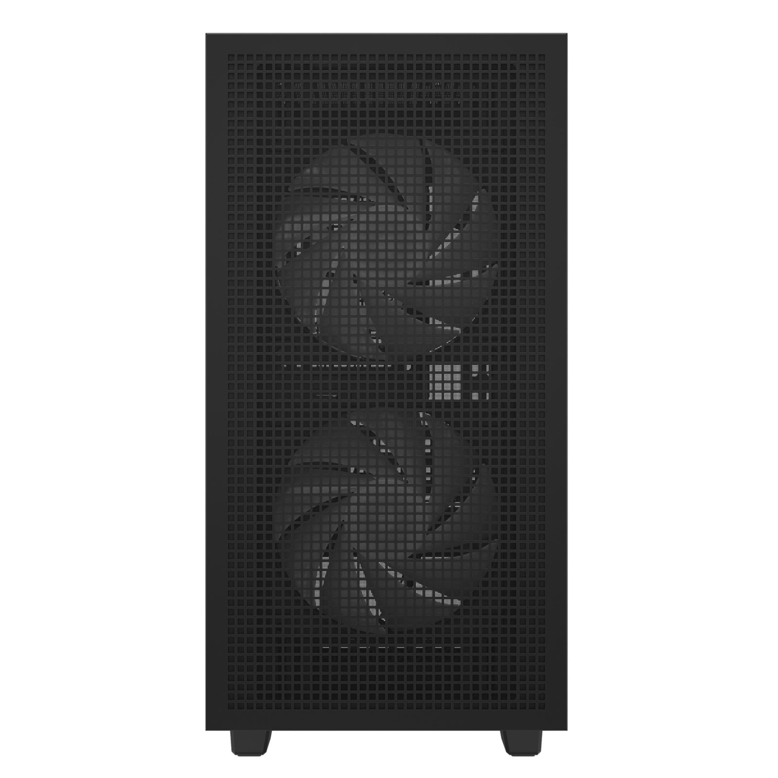 DeepCool CH360 Digital Gaming Case Black Mid Tower with Tempered Glass Side Window Panel, Advanced Cooling, USB 3.0/USB-C Ports, Pre-Installed Fans, Micro ATX/Mini-ITX