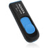 Adata UV128 64GB USB 3.2 Gen 1 Flash Drive, Capless Design, Black/Blue