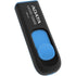 Adata UV128 128GB USB 3.2 Gen 1 Flash Drive, Capless Design, Black/Blue