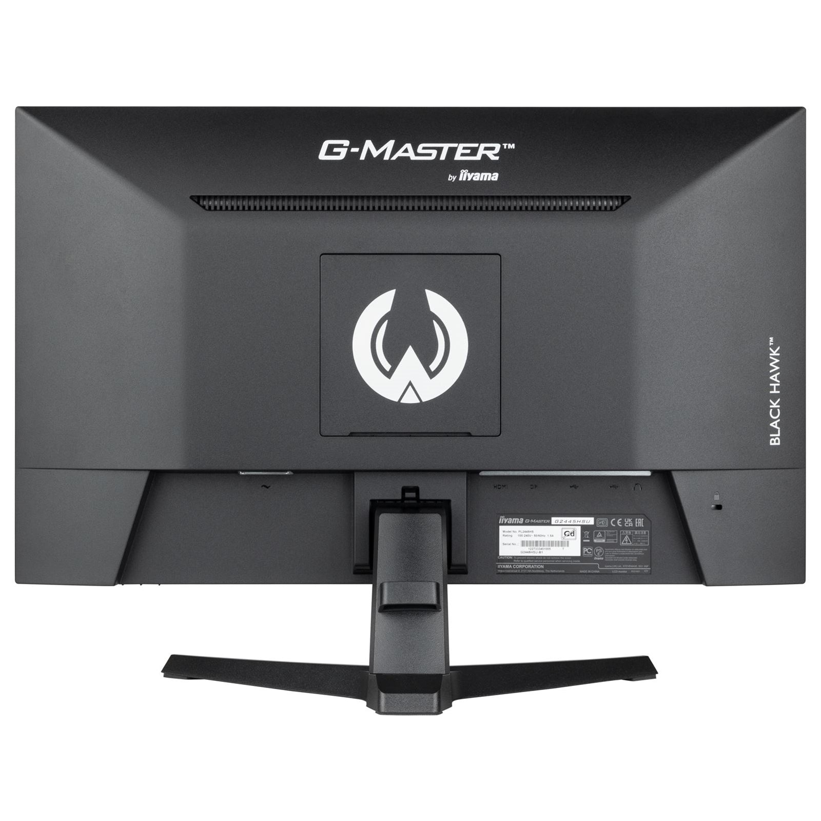 iiyama G-MASTER G2445HSU-B1 24 inch IPS Monitor, Full HD, 1ms, HDMI, DisplayPort, USB Hubx2, Freesync, 100Hz, Speakers, Black, Internal PSU, VESA