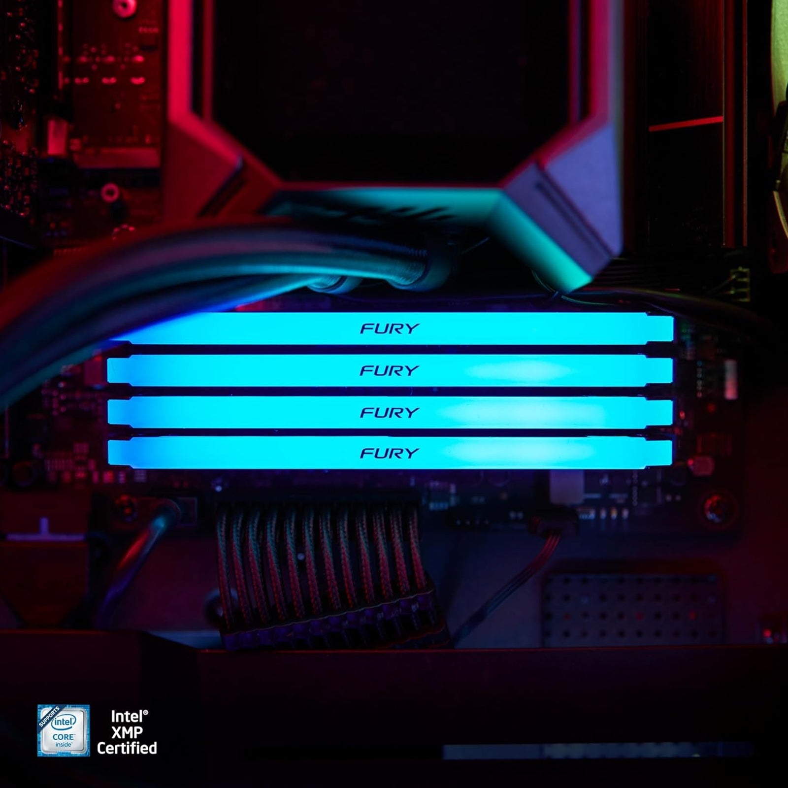 Kingston Fury Beast KF432C16BB2A/8 (1x8GB) DDR4 3200MHz RGB System Memory