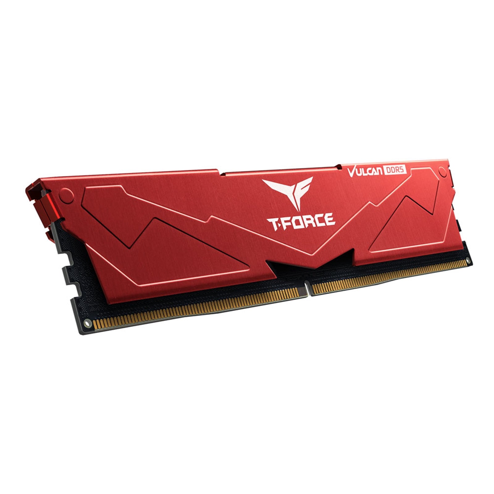 Team T-Force Vulcan FLRD532G5200HC40CDC01 32GB (2x16GB) System Memory, 5200MHz, CL40, DDR5 Kit, Red