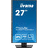 iiyama Prolite XU2793HS-B 27 inch IPS Monitor, Full HD, 1ms, HDMI, DisplayPort, 100Hz, Speakers, Black, Internal PSU, VESA