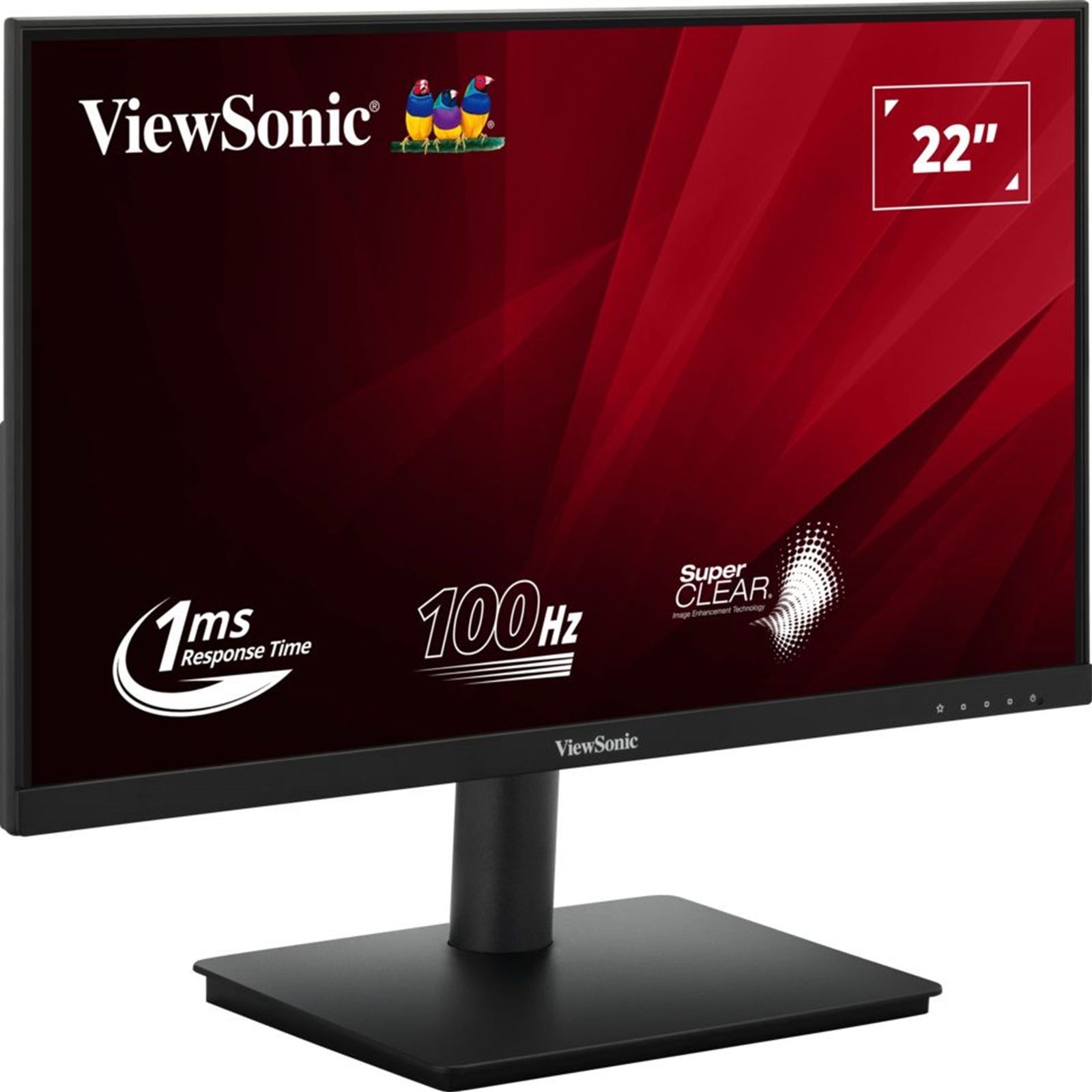 Viewsonic VA220-H 22-Inch Full HD Monitor, 1080p, 1920 x 1080 resolution, 100Hz, HDMI, VGA, 1ms, LED, VA Panel, VESA