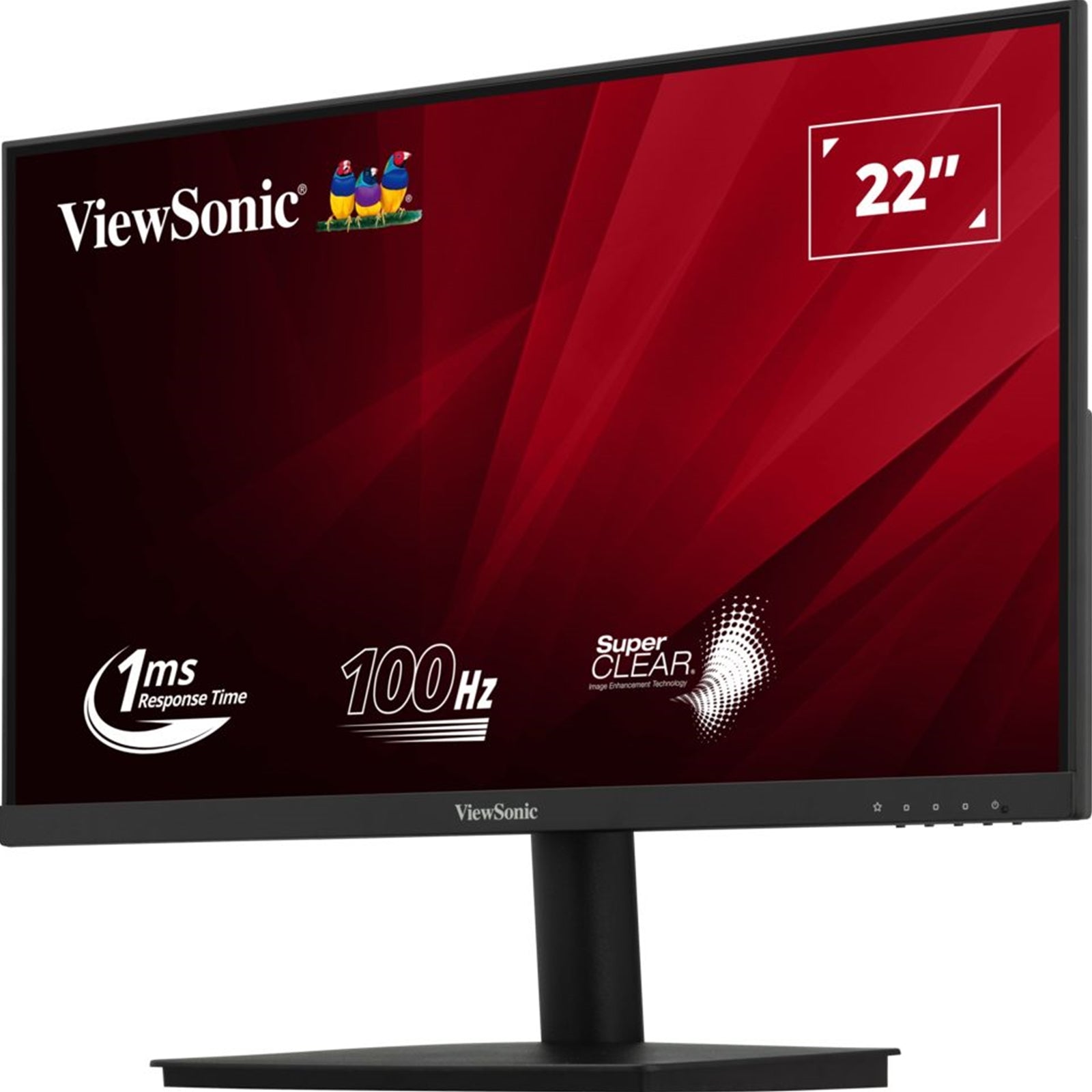 Viewsonic VA220-H 22-Inch Full HD Monitor, 1080p, 1920 x 1080 resolution, 100Hz, HDMI, VGA, 1ms, LED, VA Panel, VESA