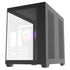 CRONUS Pallas Case, Gaming, Black, Mid Tower, 1 x USB 3.0 / 2 x USB 2.0, Tempered Glass Front & Side Window Panels, RGB LED Fans, ATX, Micro ATX, Mini-ITX, Stealth Motherboard Compatible