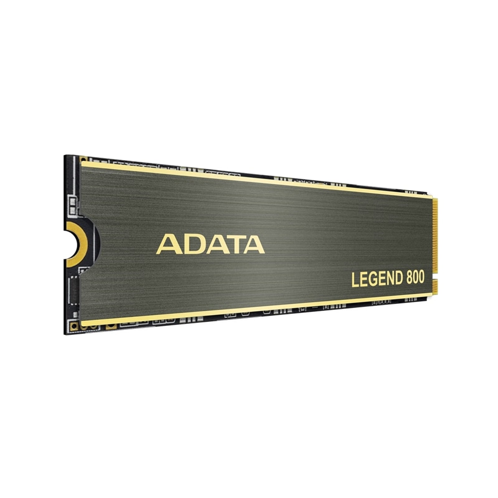 Adata Legend 800 (ALEG-800-2000GCS) 2TB NVMe SSD, PCIe Gen4, M.2 Interface, 2280, Read 3500 MB/s, Write 2800 MB/s, Heatsink, 3 Year Warranty