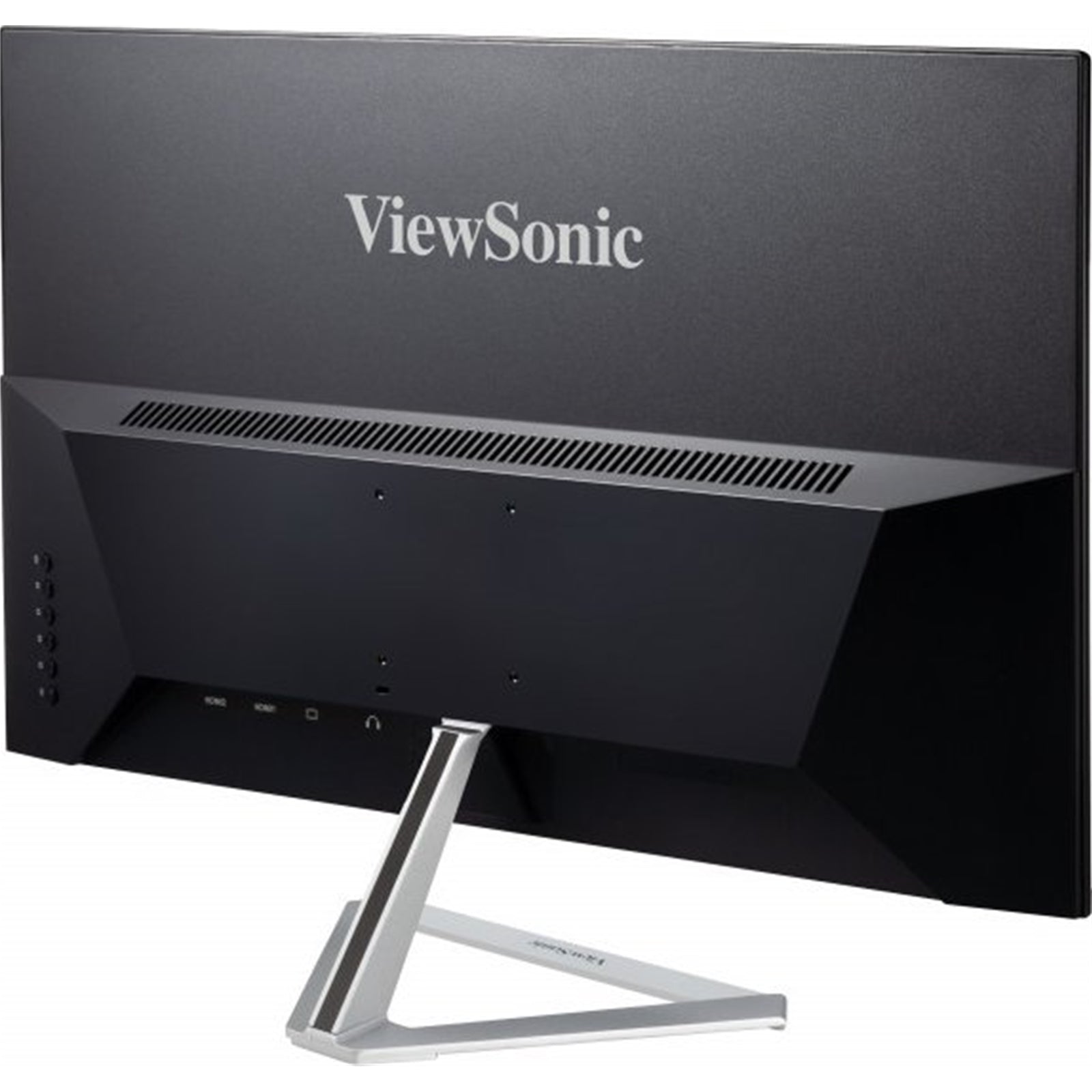 Viewsonic VX2776-SMH 27 Inch IPS Frameless Monitor, Full HD, 100Hz, 4ms, VGA, 2xHDMI, Int PSU, VESA, Chrome Stand, Speakers