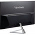 Viewsonic VX2776-SMH 27 Inch IPS Frameless Monitor, Full HD, 100Hz, 4ms, VGA, 2xHDMI, Int PSU, VESA, Chrome Stand, Speakers