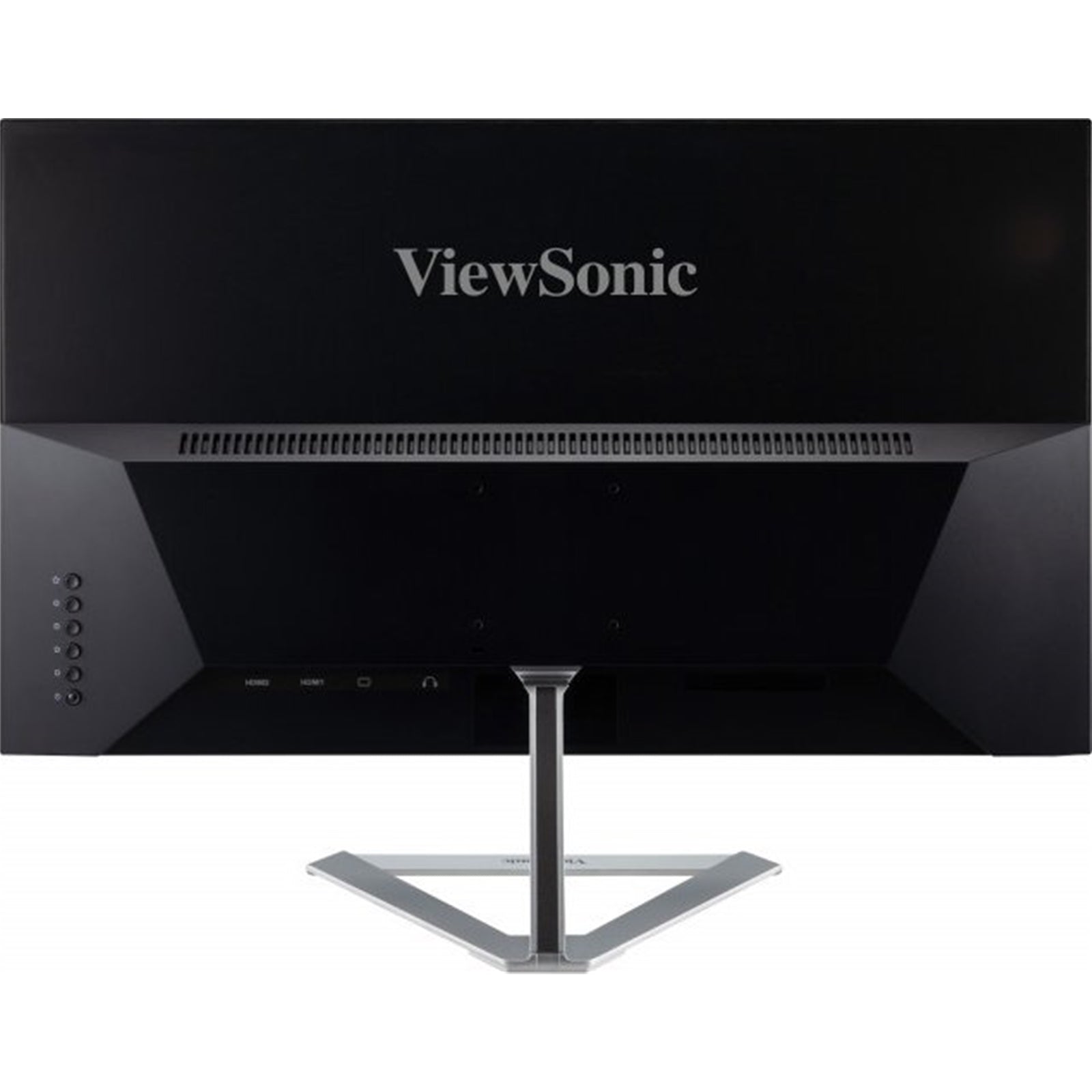 Viewsonic VX2776-SMH 27 Inch IPS Frameless Monitor, Full HD, 100Hz, 4ms, VGA, 2xHDMI, Int PSU, VESA, Chrome Stand, Speakers