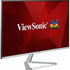 Viewsonic VX2776-SMH 27 Inch IPS Frameless Monitor, Full HD, 100Hz, 4ms, VGA, 2xHDMI, Int PSU, VESA, Chrome Stand, Speakers