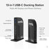 Plugable UD-ULTC4K Triple Monitor 4K 96W USB-C PD DisplayLink Certified Docking Station