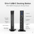 Plugable UD-ULTCDL USB-C Triple Monitor 4K 96W USB-C PD DisplayLink Certified Docking Station