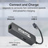 Plugable USBC-E2500PD USB-C to 2.5GbE Gigabit Ethernet Adapter with USB-C PD Charging