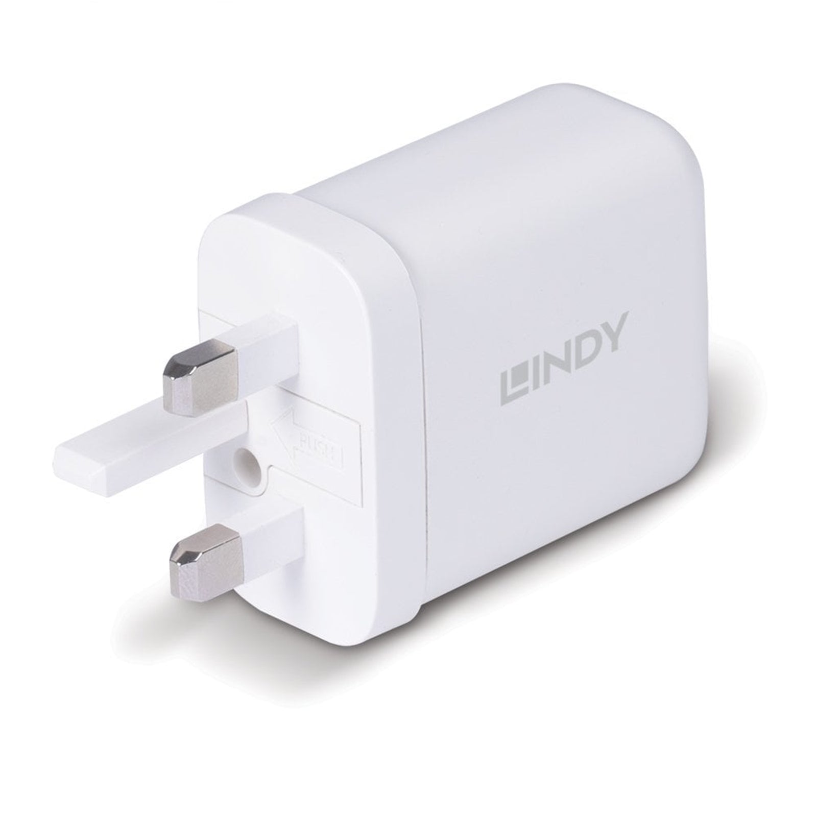 LINDY 73427 65W USB Type C GaN Charger UK Plug