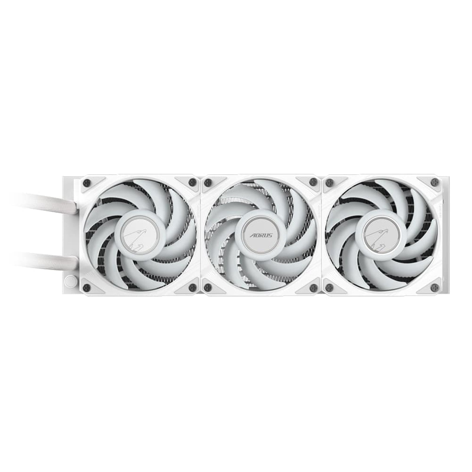 Gigabyte Aorus Waterforce II 360 ICE AIO Liquid Cooler, 360mm Radiator with 3x ARGB Fans, Frosted Design, Intel/AMD Compatible, 330* Rotatable Block, Advanced Cooling