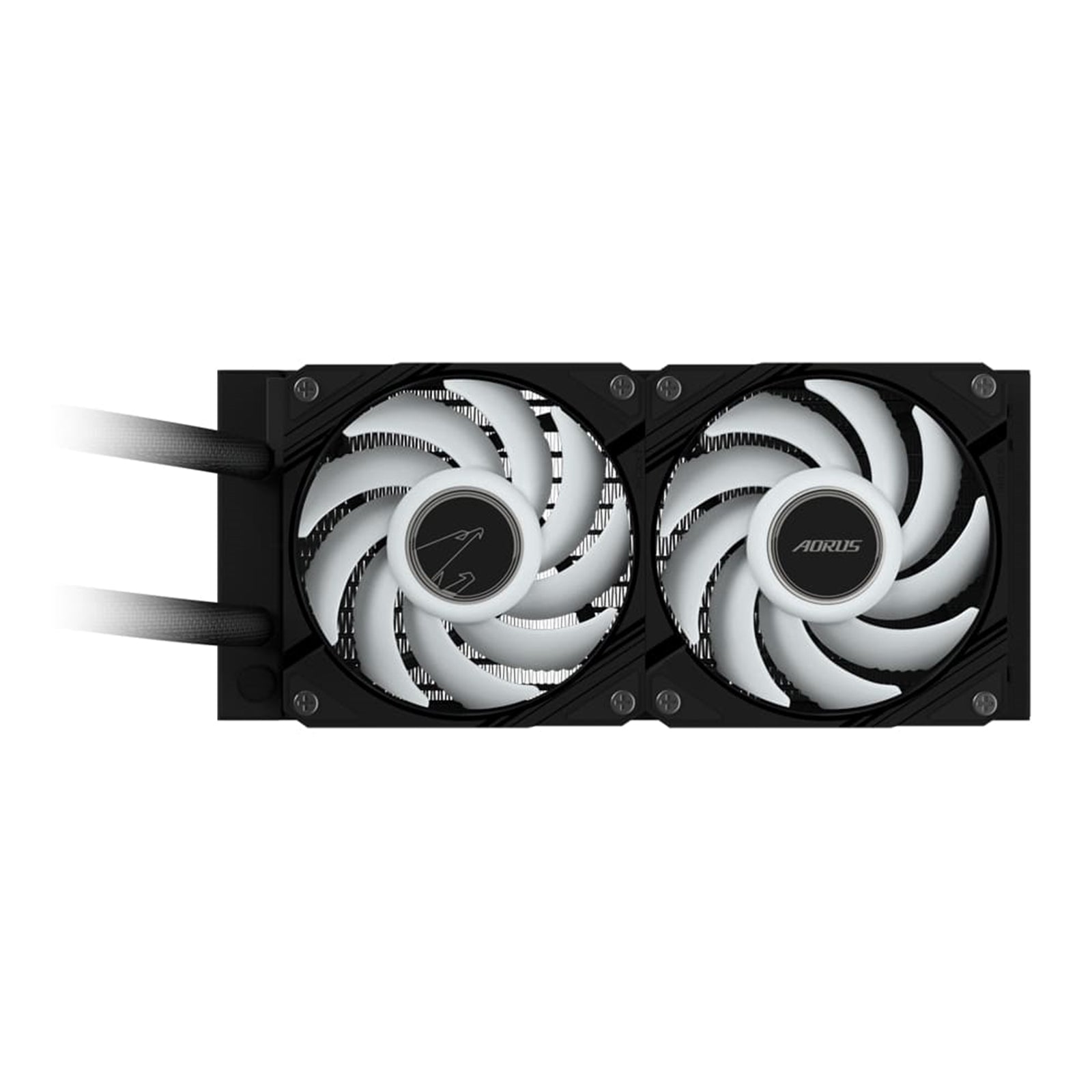 Gigabyte Aorus Waterforce II 240 Liquid AIO Cooler, 240mm Radiator with Dual 120mm ARGB Fans, 330* Rotatable Block, Intel LGA 1700 & AMD AM5 Compatible